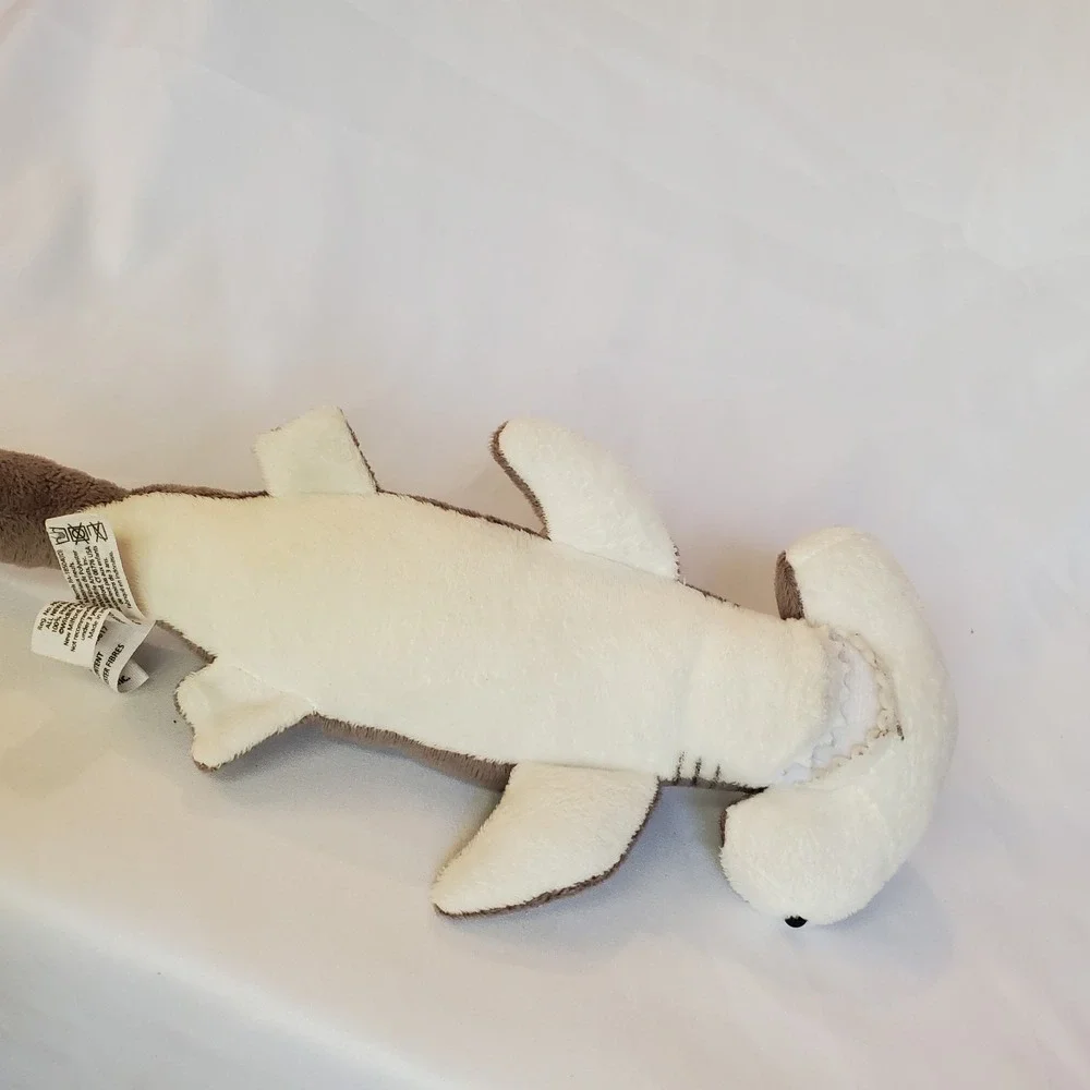 Wildlife Artists Smooth Hammerhead Shark Realistic Plush Stuffed Animal 14